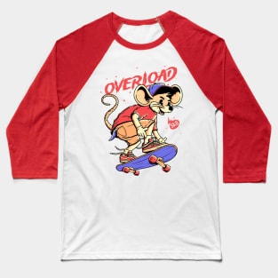 Overload - Skate Supply Baseball T-Shirt